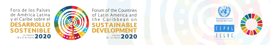 Cuarta Reunión del Foro de los Países de América Latina y el Caribe sobre el Desarrollo Sostenible – 2020 - REGISTRO DE PRENSA